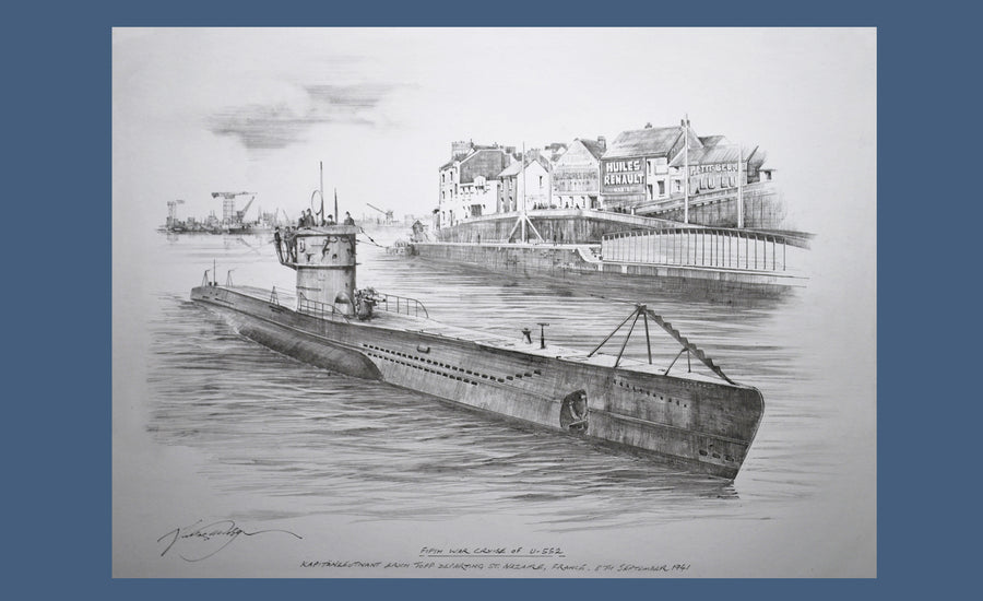 FIFTH WAR CRUISE OF U-552